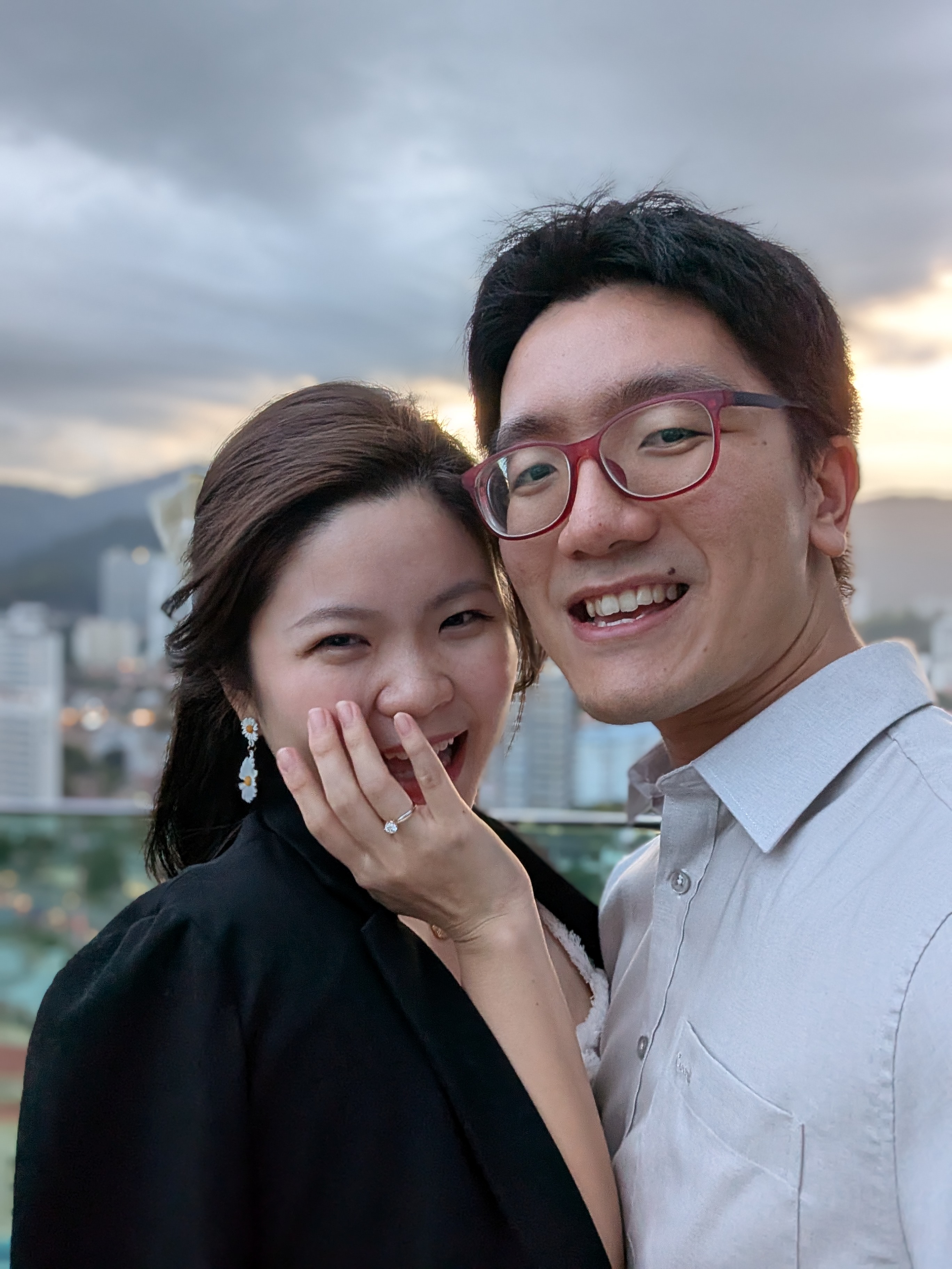 The day we got engaged